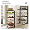 Faltbares Mehrstöckiges Küchenvorbereitungs-Organizer-Regal
