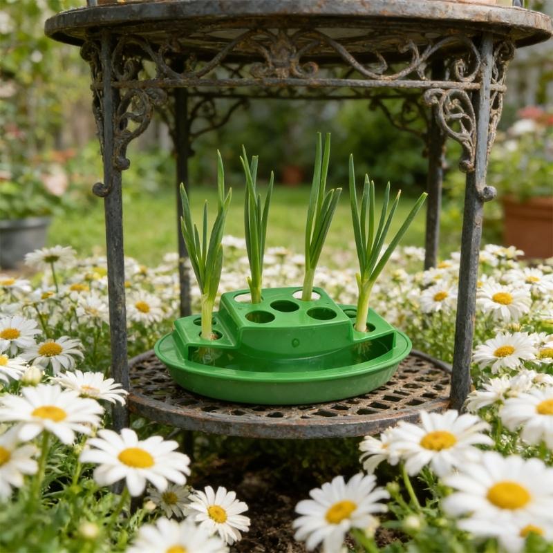 Intelligent Water Circulation Herb Planter Container ABS Hydroponics Box For Continuous Harvesting Freshness Scallions