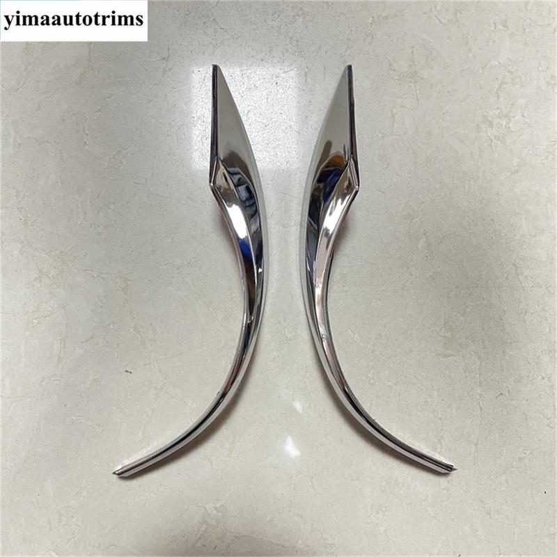 Rearview Mirror Strip Decoration Protection Decoration Cover Trim For Toyota C-HR CHR 2016 -  Chrome Accessories Exterior