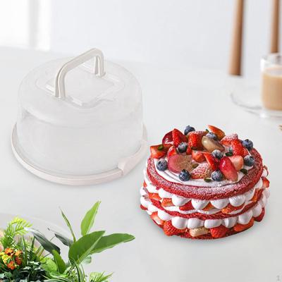 Contenitore per torte Compleanno con coperchio e manico Porta cupcake per cupcakes,