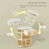Folding Storage Rack Trolley Baby Product Storage Cart Simplicity Portability Trolley and Snack Toys Sundries Organizer Shelving