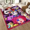 Digital Circus Floor Mat Design For Dormitory Hallway Game Room Playrooms Antislip Carpet Decorate Offices Gift For Festivals