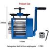 European Style Hand-Crank Metal Press for Tablets, Jewelry, and Wire: Round/Square Shaping & Drawing