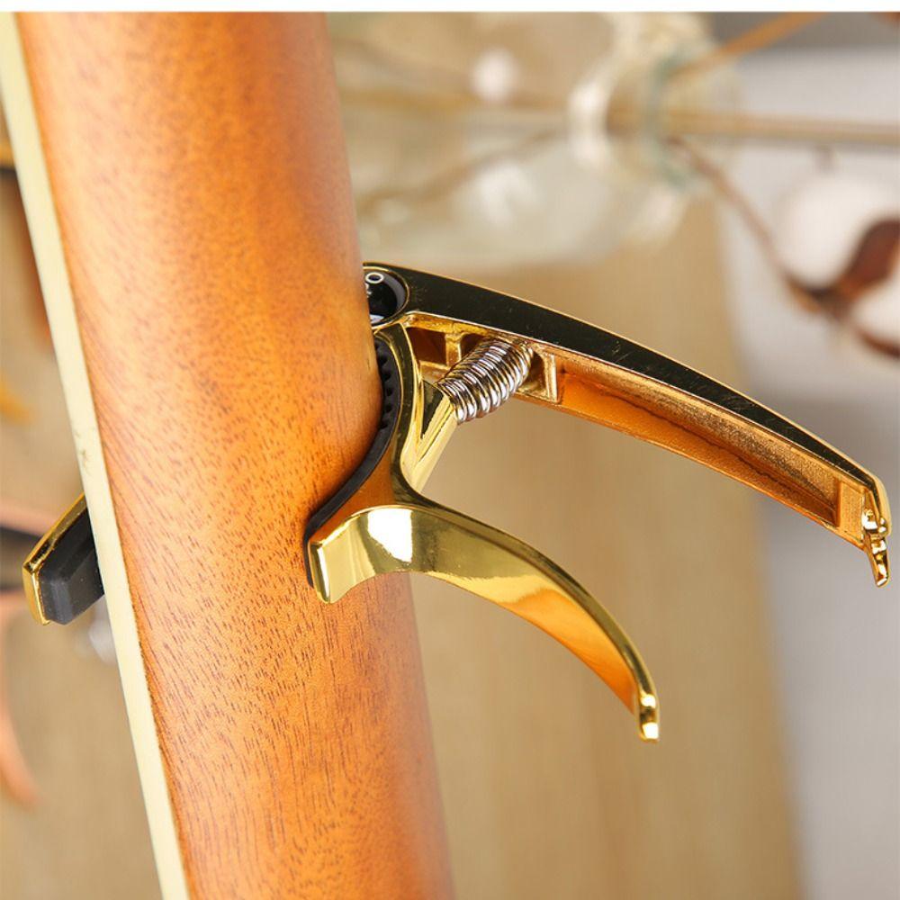 Zinc Zinc Alloy Guitar Accessories Tuning Clamp Guitar Clamp Guitar Tuner Key Trigger Capo Guitar Capo