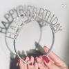 Sweet Birthday Girl Headband Metal Alloy  Birthday Party Tiara Hair Hoop Princess Crown Women Headwear