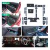 GAFAT Door Pocket Mats for Mazda Flair Crossover 2nd Rubber Mats with Drink and Interior Rubber Mats for Drive and (2020-Present Model, MS52/92S,