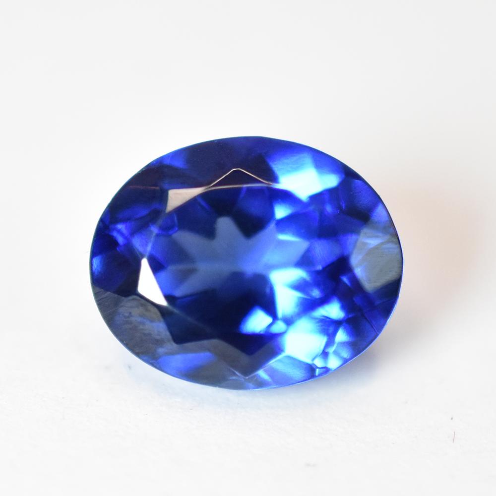 Natural Blue Sapphire Loose Gemstone 9x9mm Oval Cut for Her/Him September Birthday Birthstone