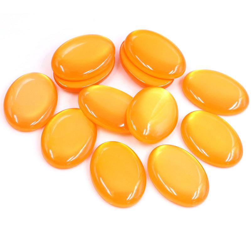 New Fashion 10pcs 18x25mm Mix Color Flat Back Resin Cabochons Cameo