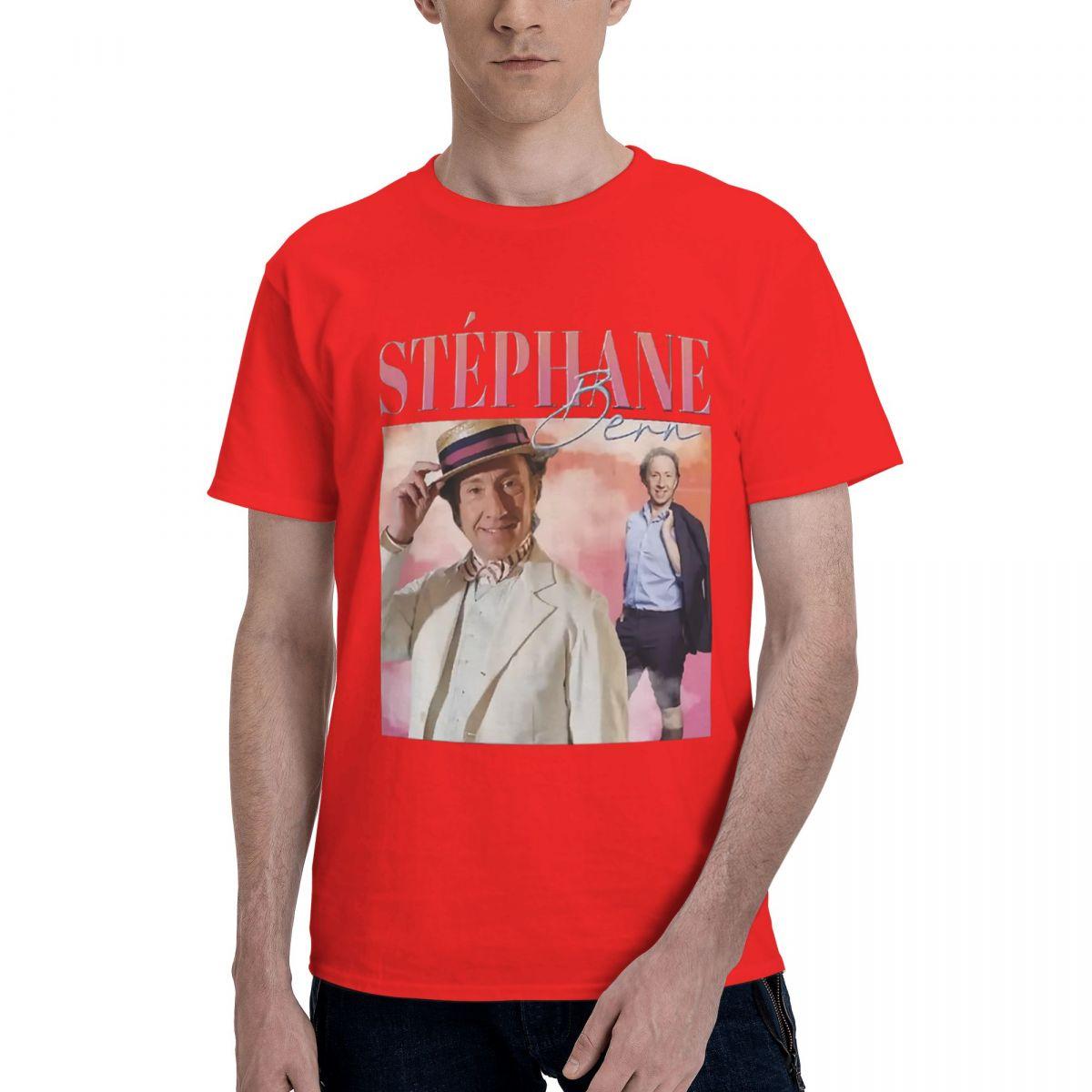 Stephane Bern 100 Cotton Casual Breathable Confortable Summer Mens TShirts Men TShirt S