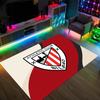 Athletic Bilbao Football Design Crystal Velvet Carpet Cozy Non?Slip Printed Rug For Bedroom Living Room Entrance