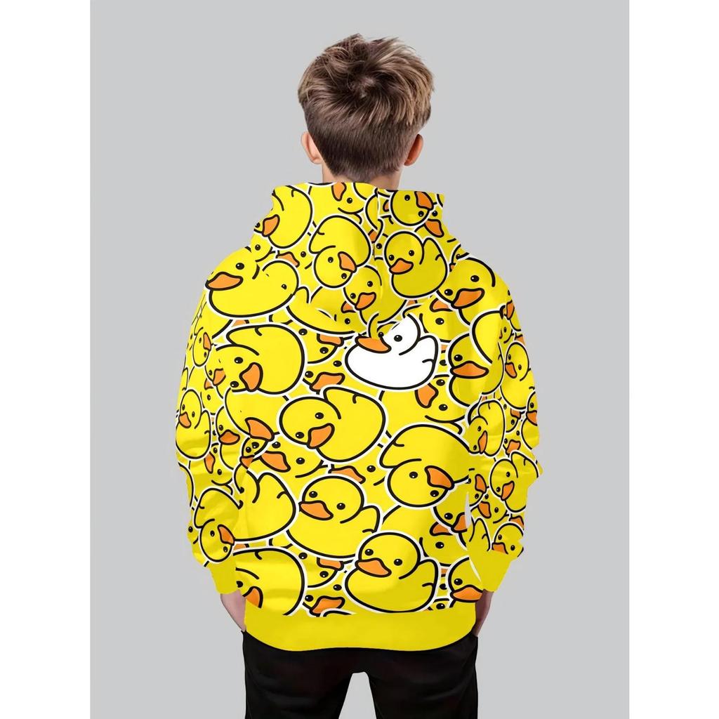 Neuer Anime-Hoodie, 3D-Cartoon-Kinderbekleidung für Jungen und Mädchen, langärmlige Herbstkleidung, geeignet für Kinder im Alter von 5-14 Jahren