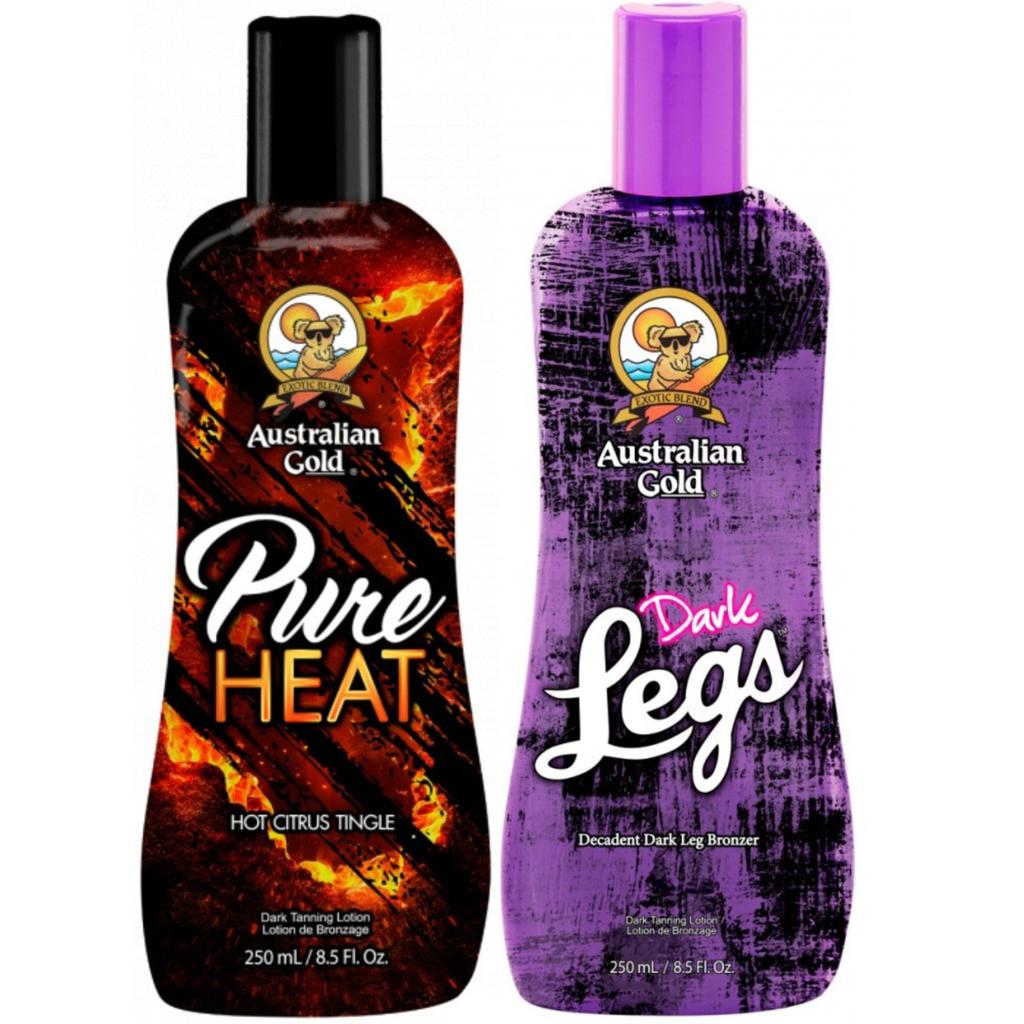 Australian Gold Pure Heat Tingle Effect + Dark Legs for Legs