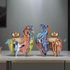 Colorful Prosperity Horse Figurine: Elegant Decor for Office, Living Room, or Hallway - Ideal Housewarming or Opening Gift