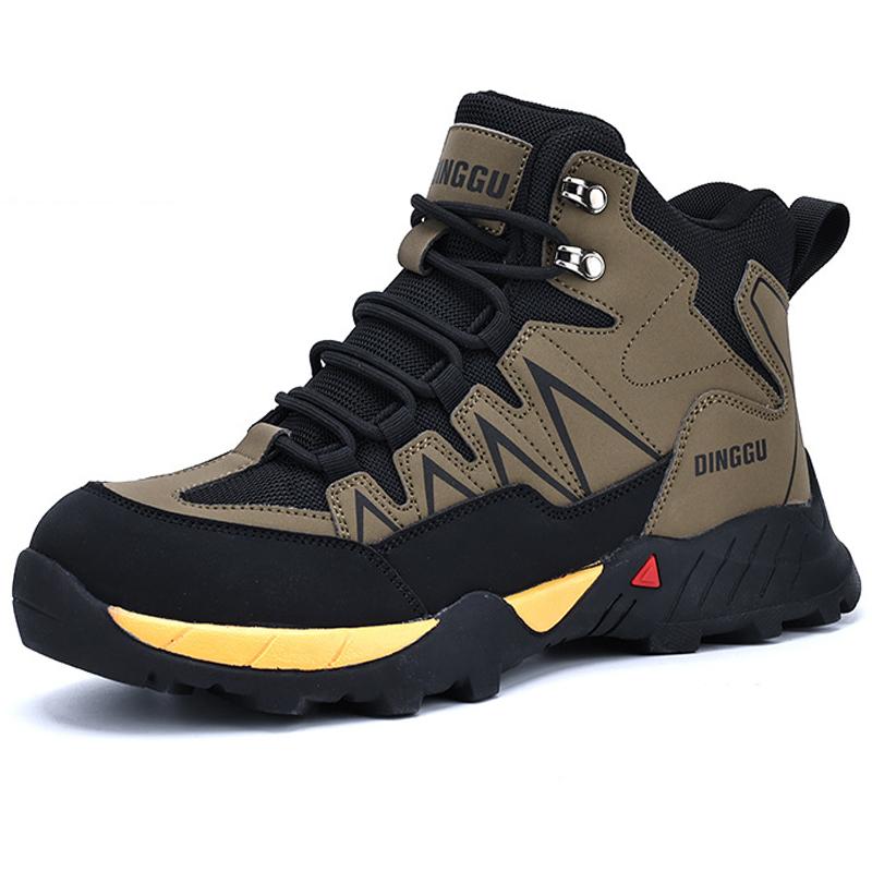 High Quality Security Boots Men Shoes Puncture-Proof Work Boots Steel Toe Shoes Work Sneakers Safety Boot for Engineers Non-slip