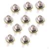 10Pcs /4 Inch 6.35mm Standard Output Socket for Electric Guitar Bass Parts