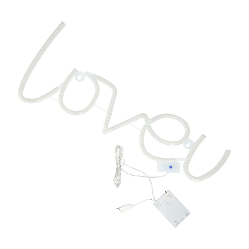 LOVEU Neon Light LED Colorful Neon Signs for Home Decoration Proposing Holiday Decoration