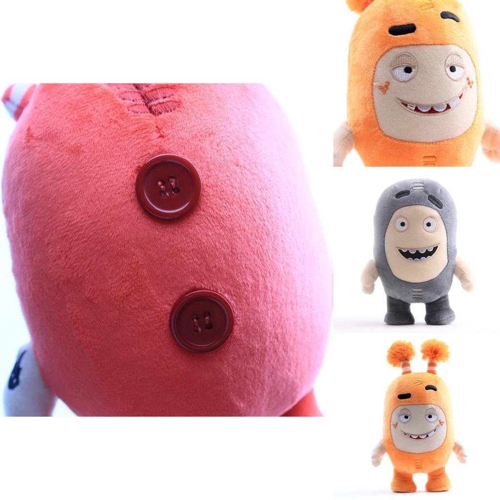 Adorabile Peluche Oddbods 23cm Morbido Giocattolo da Coccolare Newt Bubbles Pogo Zee Jeff Fuse Slick Bambola