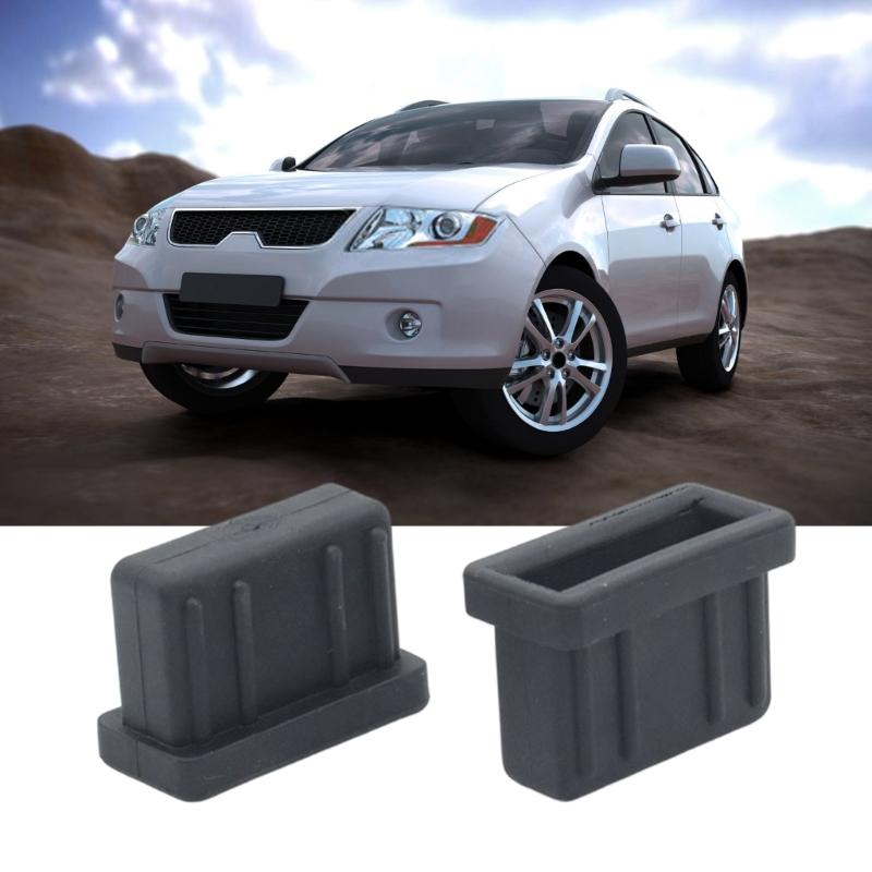 Pack of 2 Car Engine Cover Rubber Pier Sleeves Engine Cover Protectors Car Engine Cover Mount Fit for Auto 3/5/7 Succession