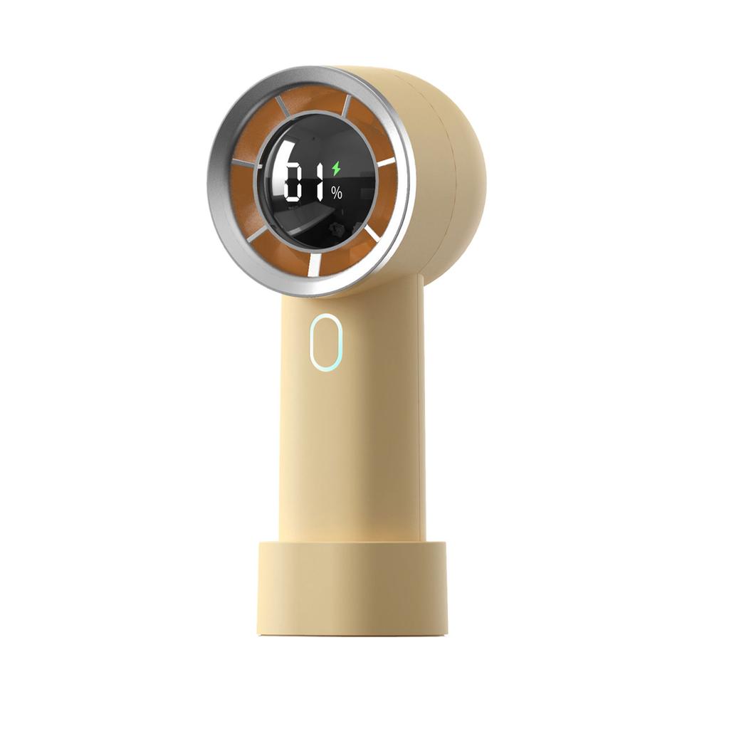 Small Electric Fan With Fan For Quiet Operation Semiconductor Refrigeration Handheld Fan