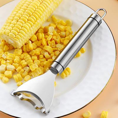 Mısır Soyucu Paslanmaz Çelik Kesici Harman Makinesi Mutfak Aleti Koçan için Mısır Soyma Aleti