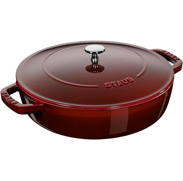 Сковорода для запекания Zwilling Staub 28 см оранжевая 3,7 л (40511-513-0)