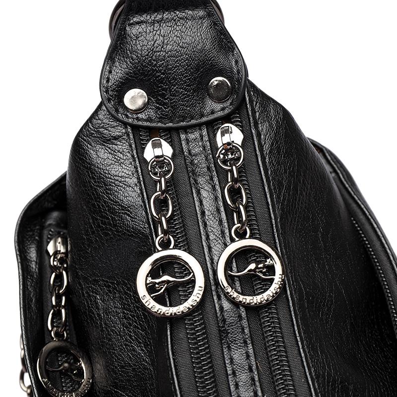 Large Capacity Small Square Bag Mother Bag Women's Shoulder Bag Multi-Layer Crossbody Bag