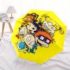 Rugrats Babies Automatic Umbrella - Foldable with 8 Iron Ribs, Portable for Outdoor, Gift, Outdoor Umbrell, Playful Accessory, Durable High