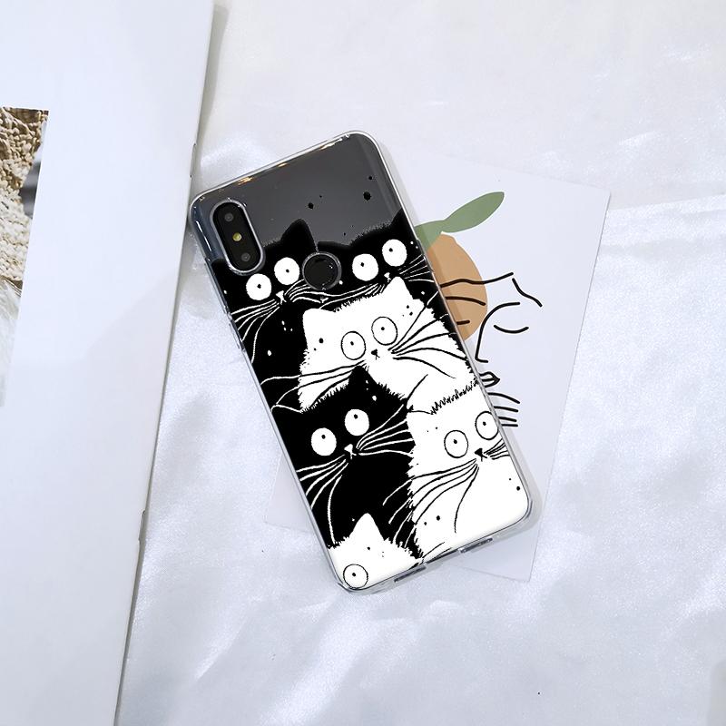 

Чехол для телефона Kawaii Cat с милой рыбкой и рисунком для Xiaomi Mi Max Mix 1 2 2S 3, мягкая силиконовая задняя крышка для Xiaomi Mi Note 1 2 3, чехол Xiaomi Max 3