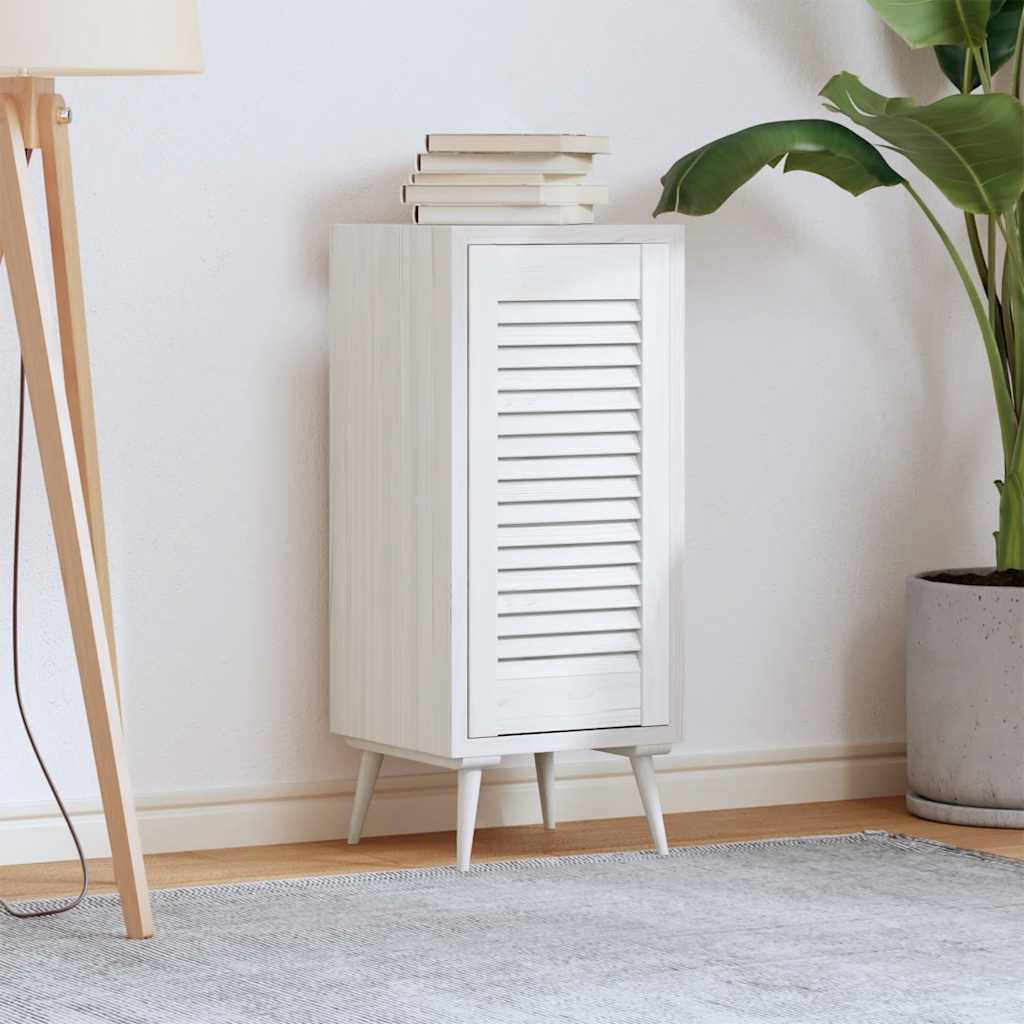 Slatted Design Cabinet Door White 61.5 X 29.5 Cm