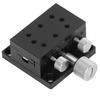 X Linear Stage Gear Rotation Manual Control High Precise Platform Sliding Table with Scale for Measuring Instrument