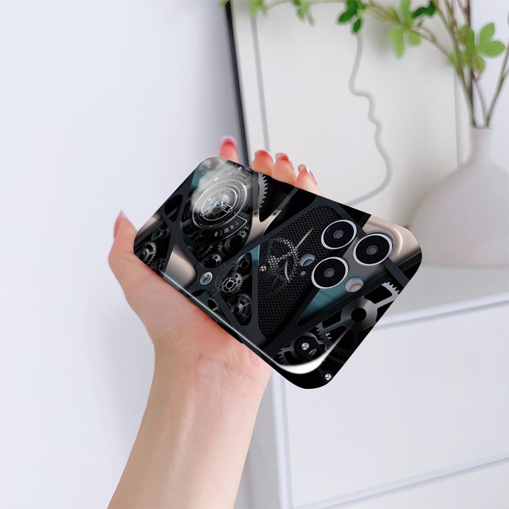 All-inclusive Film Phone Case Cartoon Fashion Design Hard Shell Full Cover Camera Protection Case for Samsung Xiaomi Poco Redmi Infinix Tecno