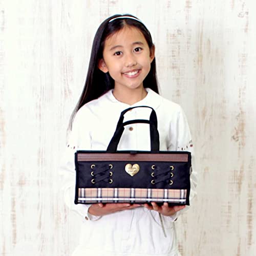 Ecole Teaching Materials Paint Set (Lace-Up 12PF, Elementary School Paints, Watercolor, Girls, Elementary School Art Supplies Set, Sakura)