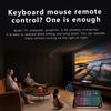 2,4G Mini Drahtlose Tastatur 7 Farben Hintergrundbeleuchtung Englisch Bluetooth Luftmaus Fernbedienung mit Touchpad für PC Android TV Box