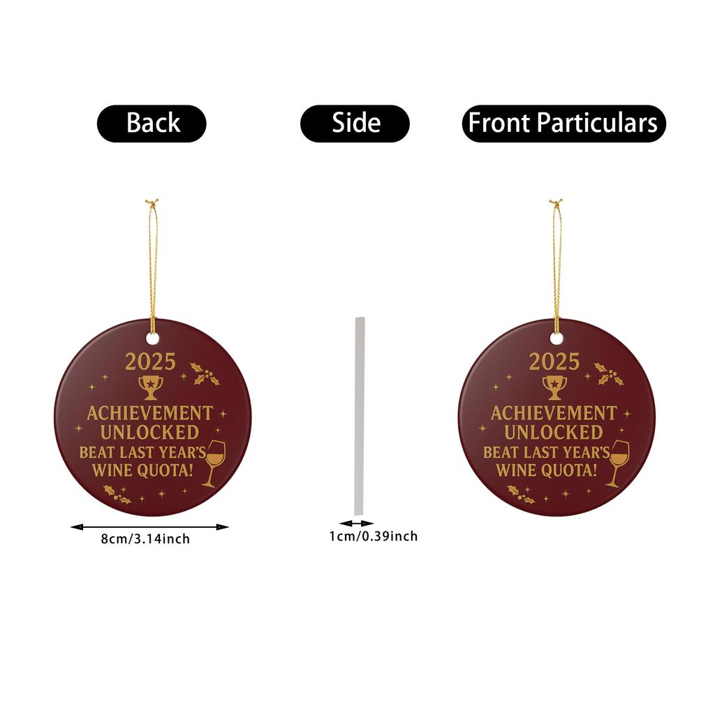 Christmas Day Decoration Pendant Warm Winter Christmas Cute Thank You Gift