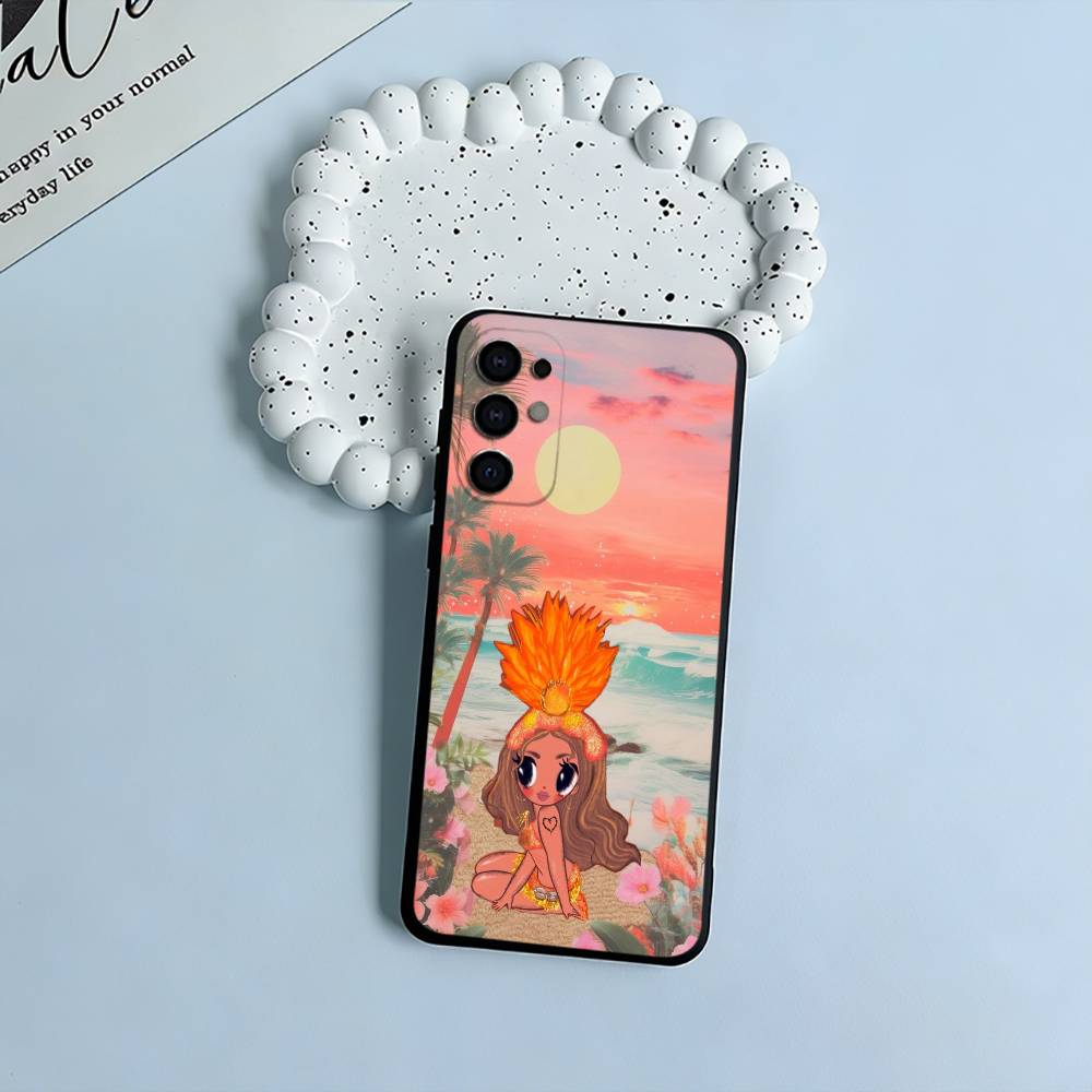 

Karol Tropicoqueta Soft Silicone Case for Samsung S25, S24, S21, S22, S23, S30, Ultra, S20, Plus, FE, Lite-Black Samsung S22plus5G