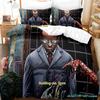 Comics Extinction Parade Bedding Set Cartoon Anime Three-Piece Set Adult Kid Bedroom Duvetcover Sets Lenol De Cama Casal