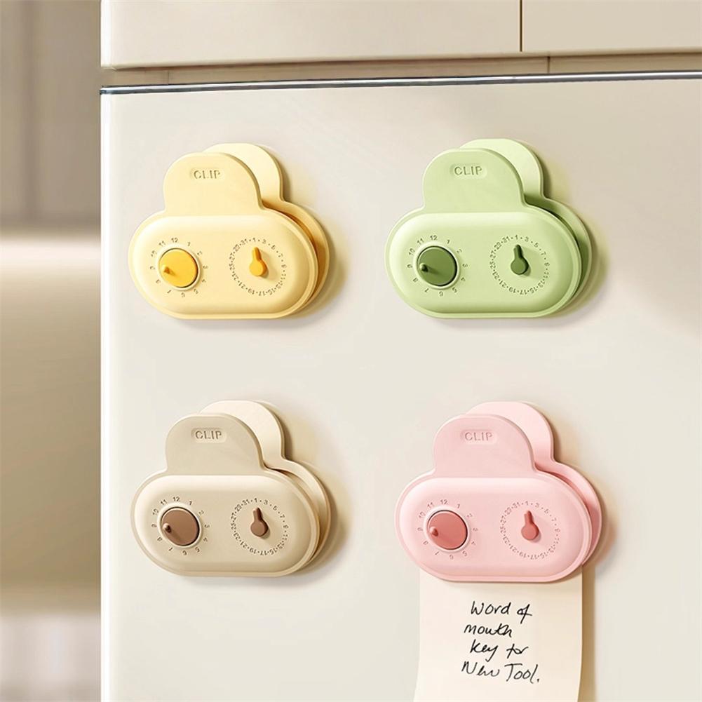 Comfortable Grip Fridge Magnetic Clips Magnetic Clip Set