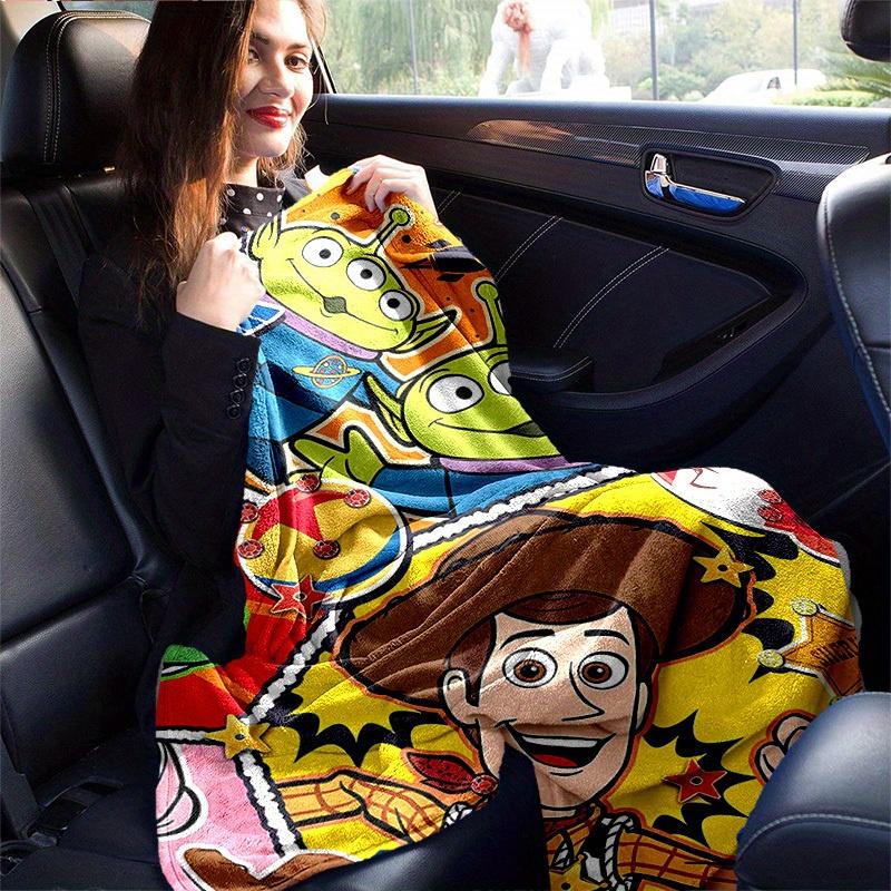 1pc,Toy Story Woody Alien Space Ship Sheriff Star Blanket Home Decor, Couch Cover, Outdoor, Gift, Bedroom, Living Room, Travel, Camping, Car
