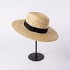 Spring and summer new fashion casual multi-color webbing big eaves straw grass jazz hat outdoor beach shade Internet celebrity straw hat