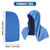 Cooling Hoodie Towel Cooling Towels Quick Drying Absorbent Towels for Neck and Face UV Protection Sport Workout Camping Cycling