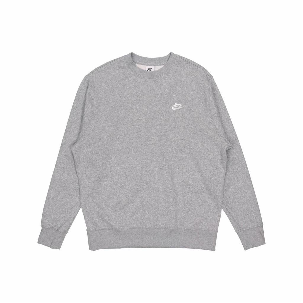 Nike Small Logo Casual Crewneck Pullover Sweatshirt for Men