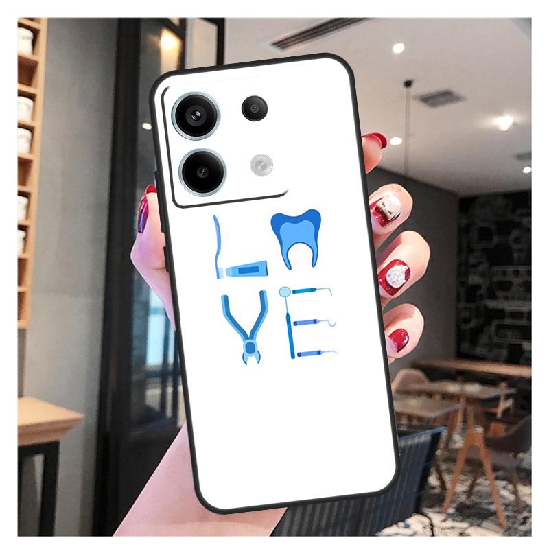 Dentist Dental Tooth Nurse Case For Xiaomi Redmi Note 13 Pro 12 11 9 10 12S 11S 10S 9S Redmi 13 12 10C 12C 13C Cover