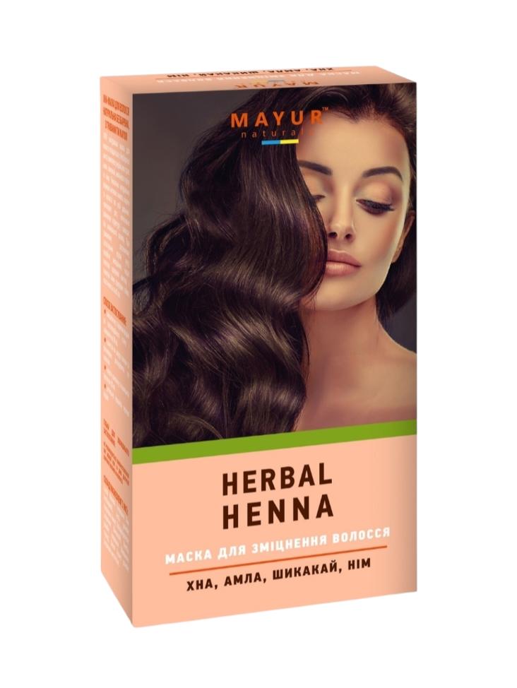 Natural Henna-based Hair Dye with Indian Herbs