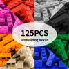 Non-Toxic 200G 1X4 Dots Dly Building Blocks Thickfigures Bricks Educational Creative Toys Forchildren Size Compatible