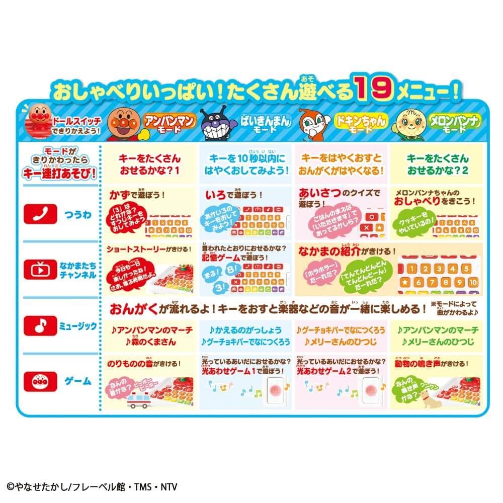 Anpanman Talking Computer Fun with Plenty of Ages and Up [BANDAI] - Keys! 1.5