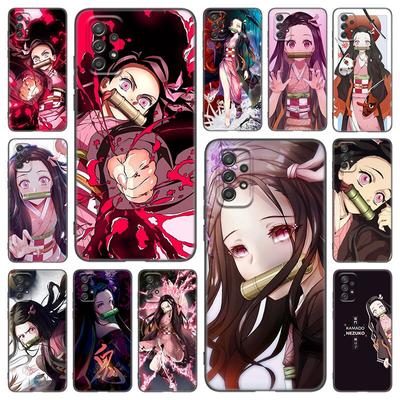 Anime Demon Slayer Kamado Nezuko Case For Samsung A21 A30 A50 A52 S A13 A22 A32 A33 A53 A73 5G A11 A12 A31 A51 A70 A71 A72 Cover