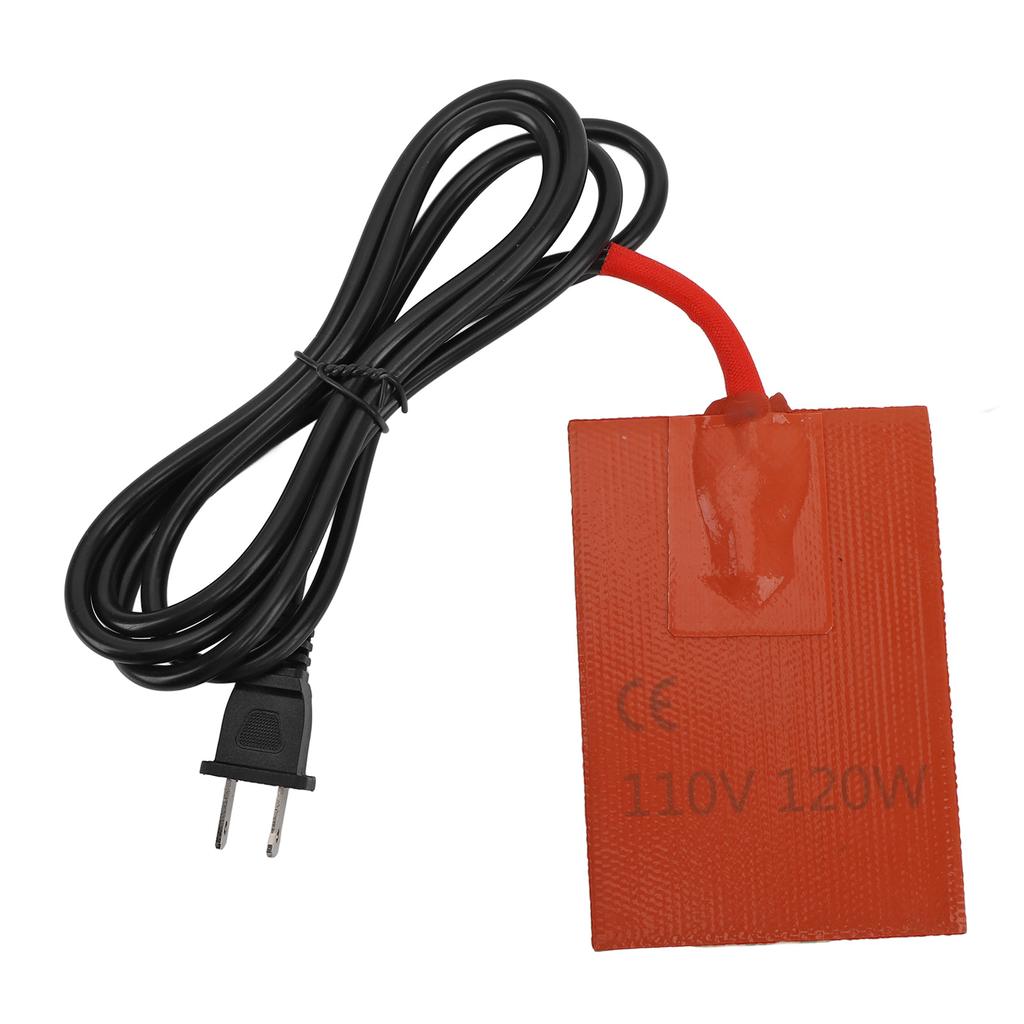 Heizkissen aus Silikonkautschuk Effiziente Heizdecke Flexible Matte mit Draht und Stecker für