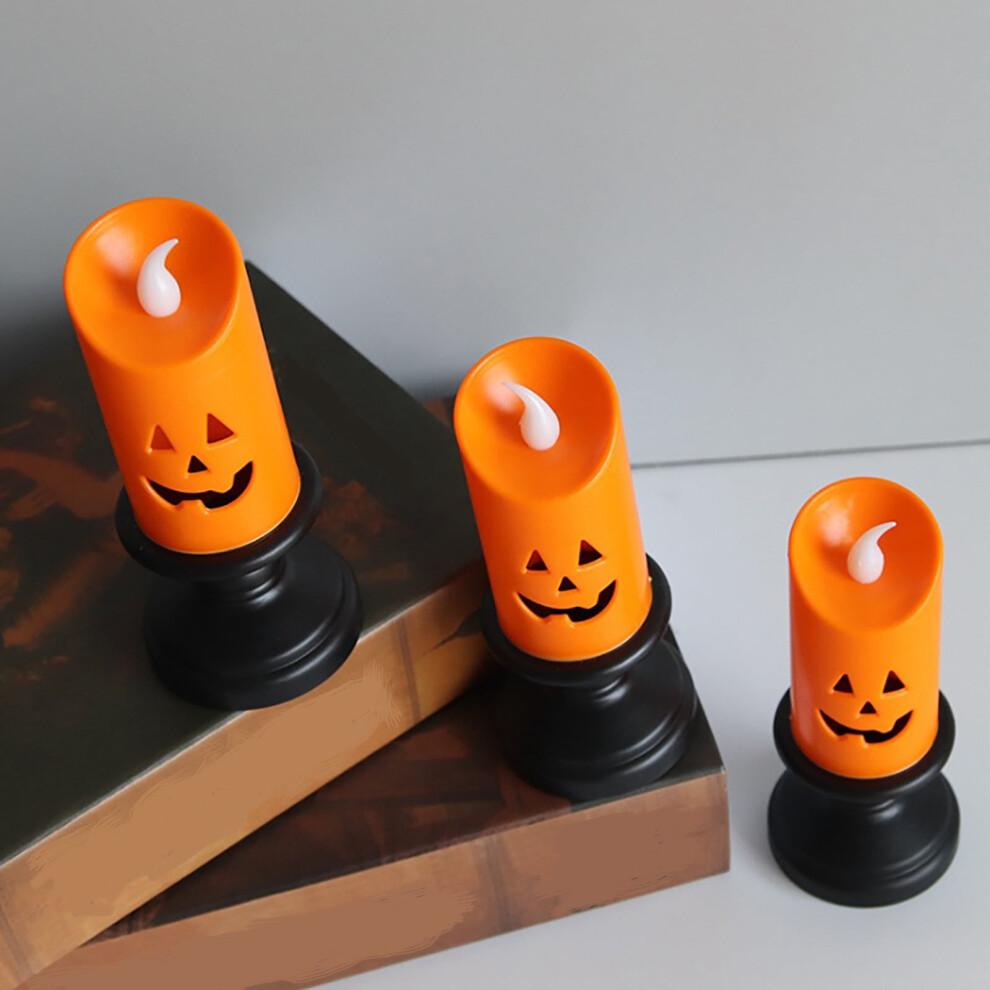 Halloween LED candle pumpkin lantern decoration