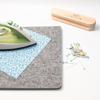 Portable Wool Ironing Mat Wool Pressing Mat Felted Ironing Board for DIY Crafts