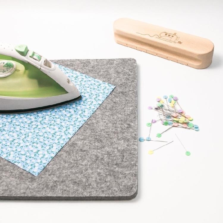 Portable Wool Ironing Mat Wool Pressing Mat Felted Ironing Board for DIY Crafts